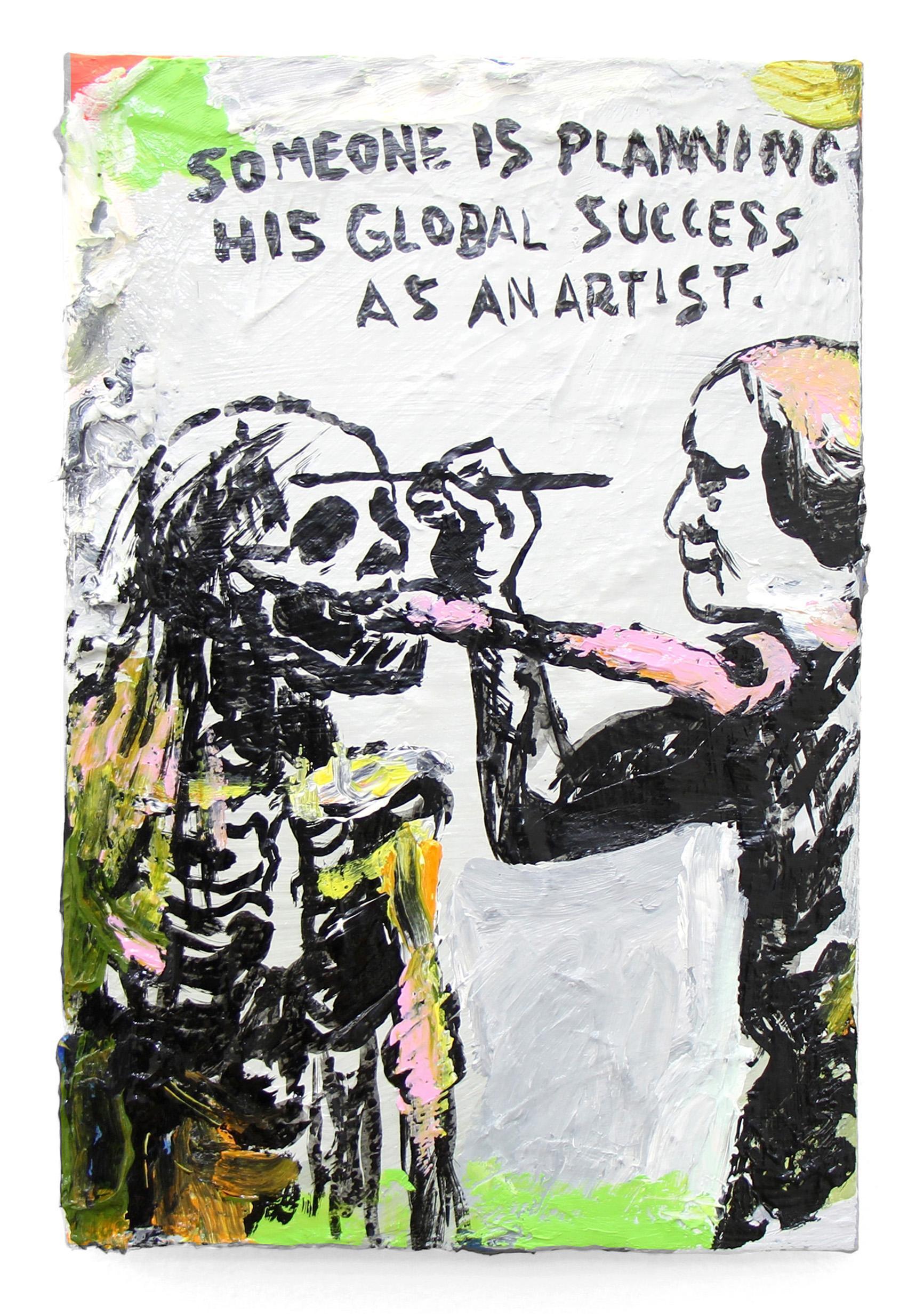 Untitled painting (Painting the success) - Álvaro Seixas