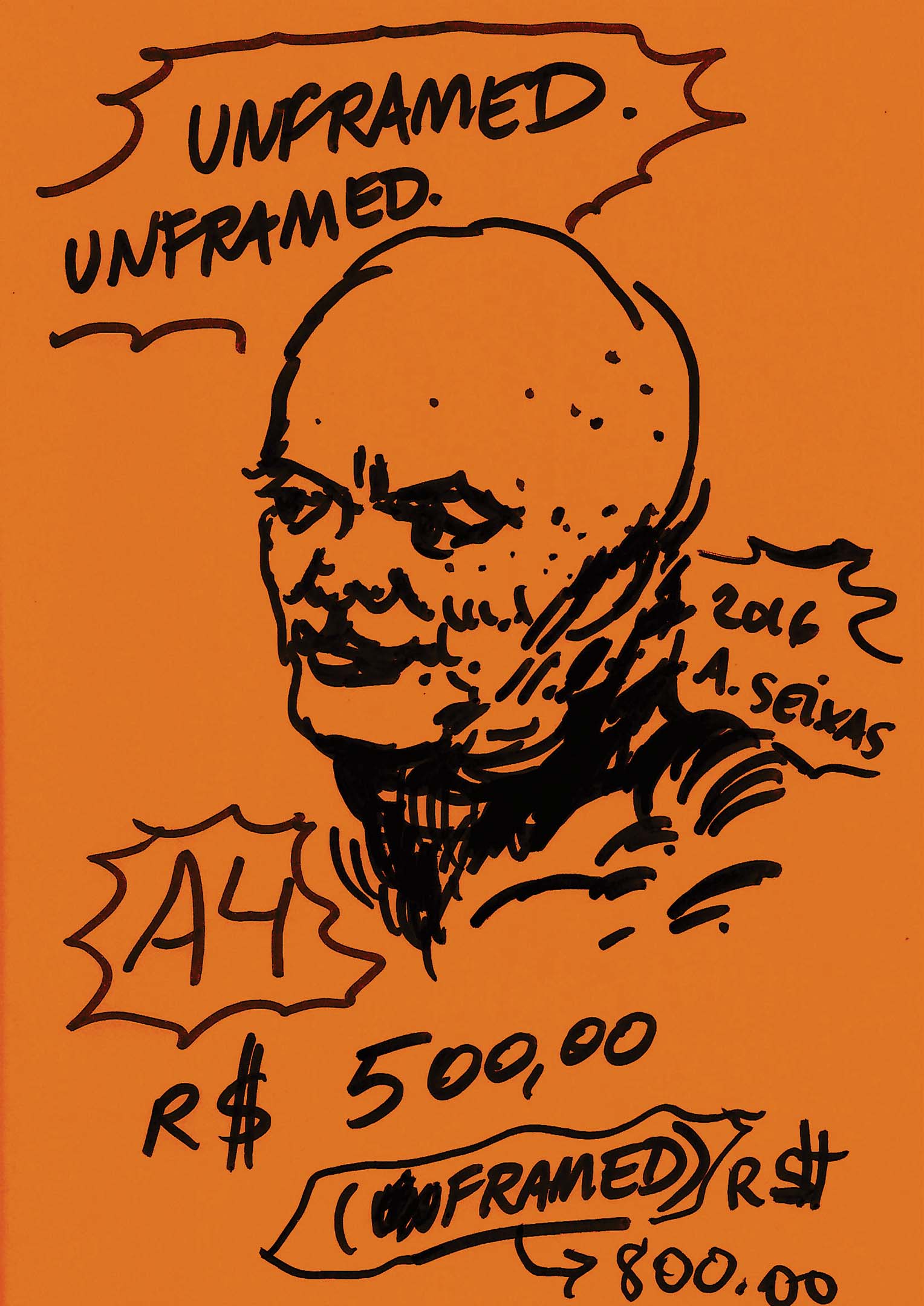 Desenho sem título (R$ 500) - Álvaro Seixas