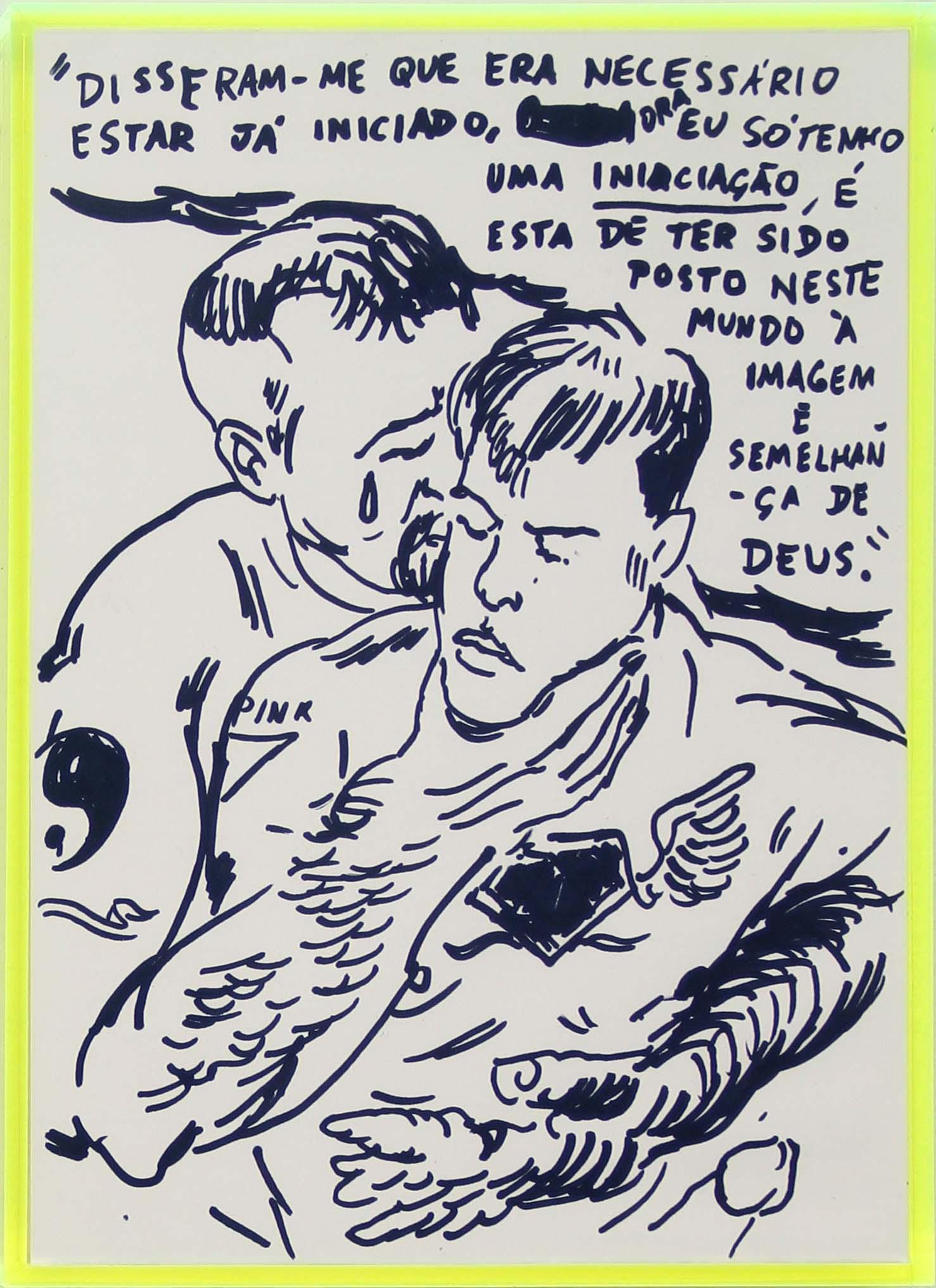 Desenho sem título (A Invenção do Dia Claro) - Álvaro Seixas