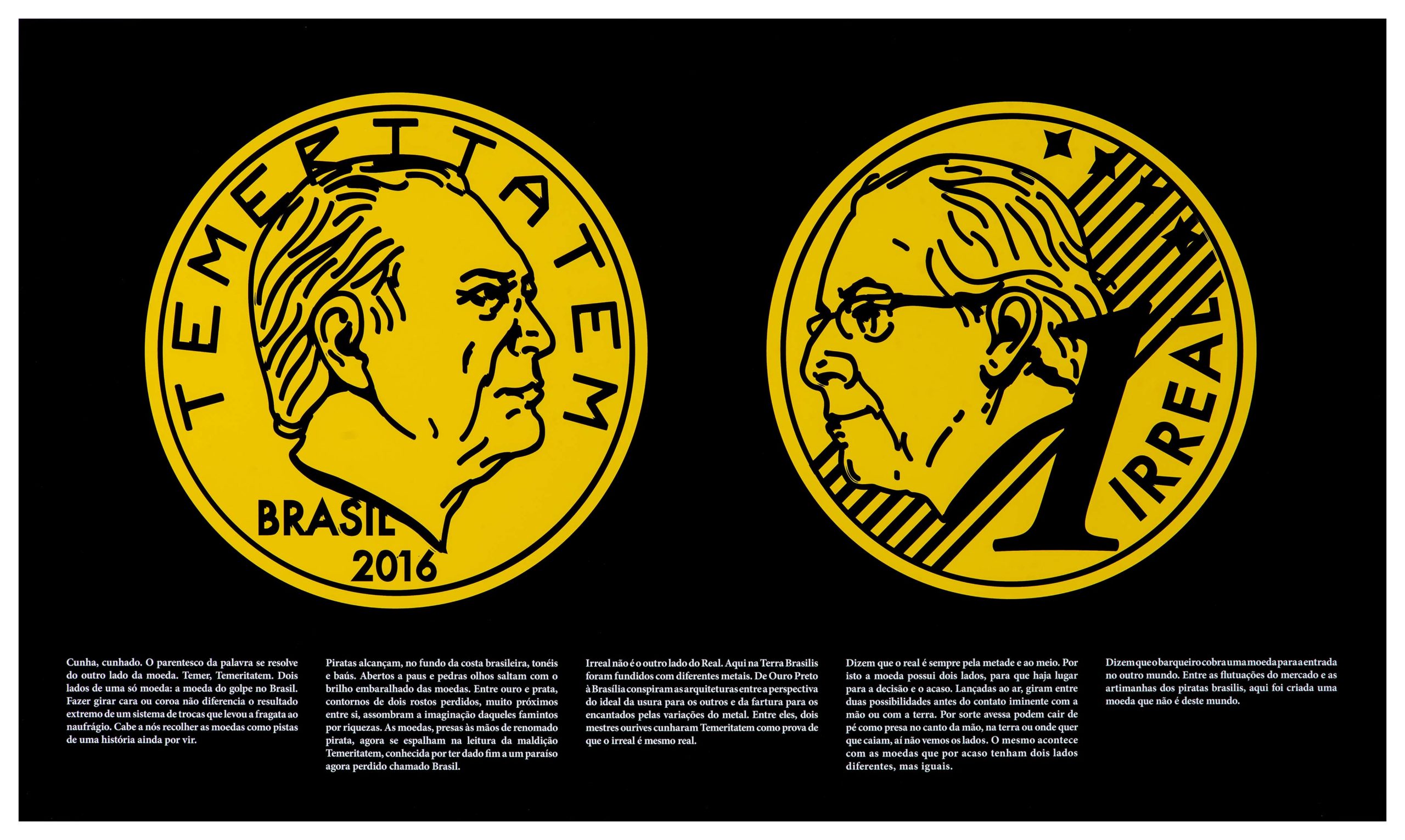 2nd campaign august 2018 300 lambes street posters in the city of rio de janeiro 3 tupinamba lambido art calmon stock 01a