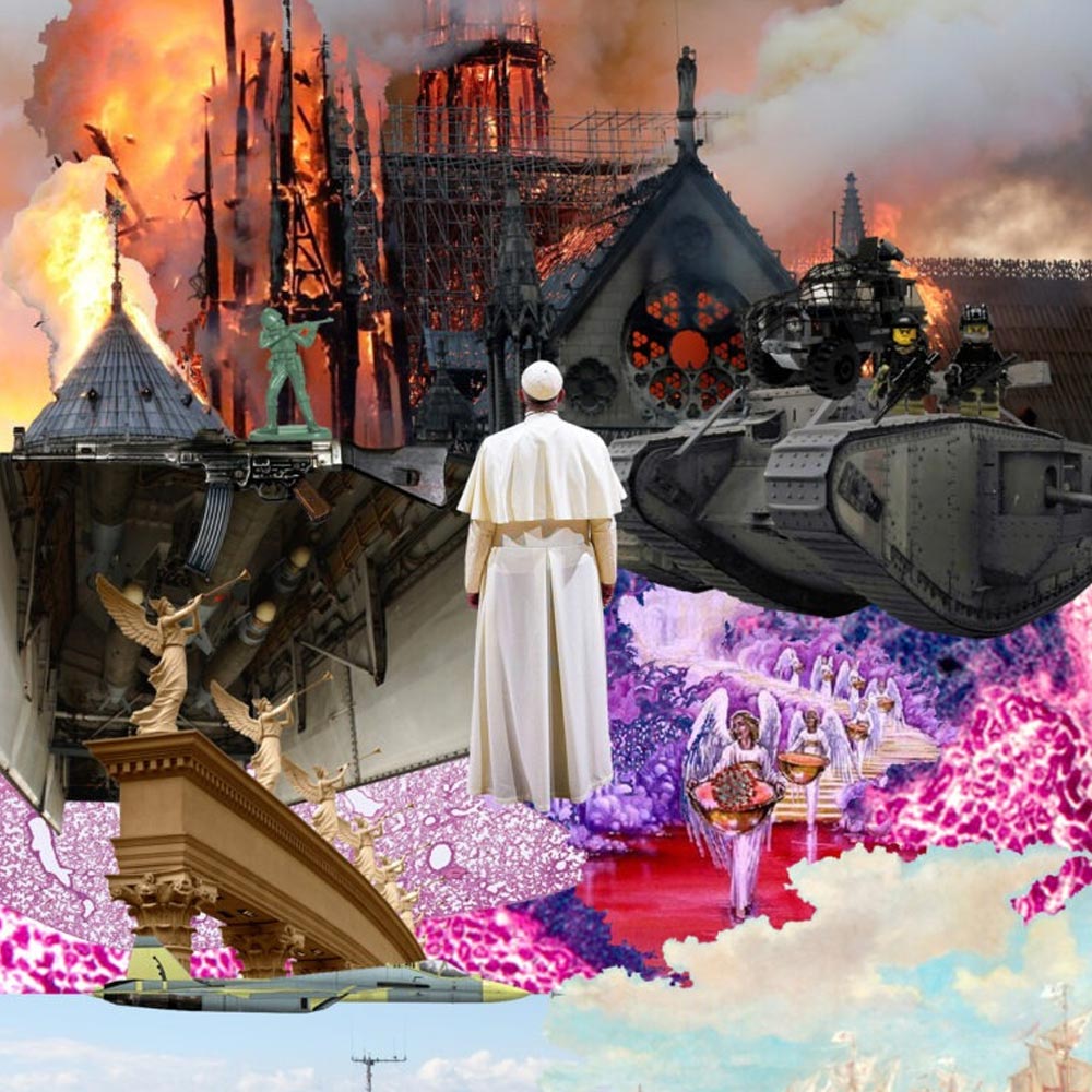 supports colagem style art calmon stock 01b