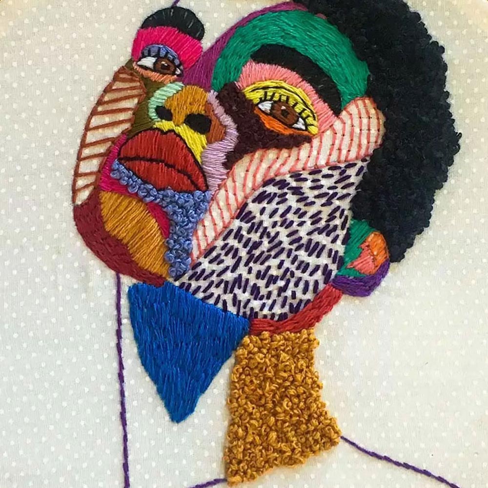 supports textile style art calmon stock 01b